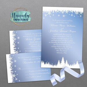 Silent Night Invitations
