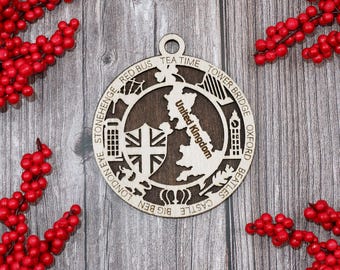 United Kingdom Ornament - Country Ornament Collection