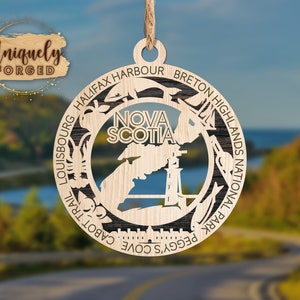 Nova Scotia - Canadian Provincial Christmas Ornament Collection