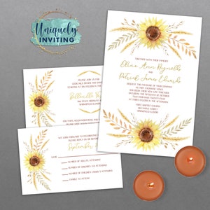 Autumn Harvest Invitations