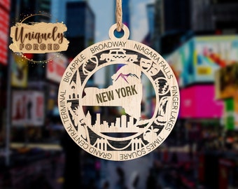 New York Ornament - State Christmas Ornament Collection