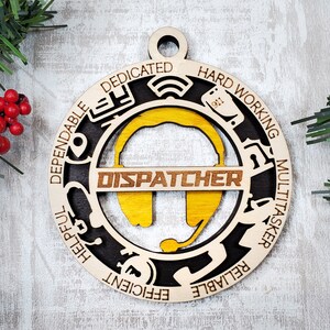 Personalized Dispatcher Ornament - First Responder Ornament Collection