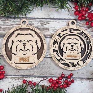Personalisierte Shih Tzu Ornament - entzückende Hund Ornament Kollektion