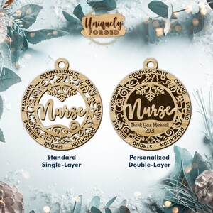 Personalized Nurse Ornament - Ultimate Christmas Ornament Collection