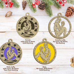 Personalized Baseball or Softball Pitcher (Righty and Lefty) Ornament - Sports Ornament Collection