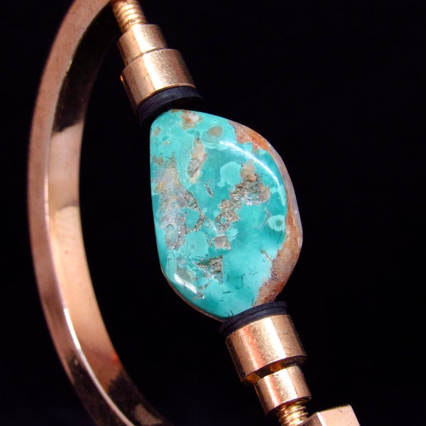 Natural Arizona Turquoise Ethically Mined Jewelry made in Bisbee