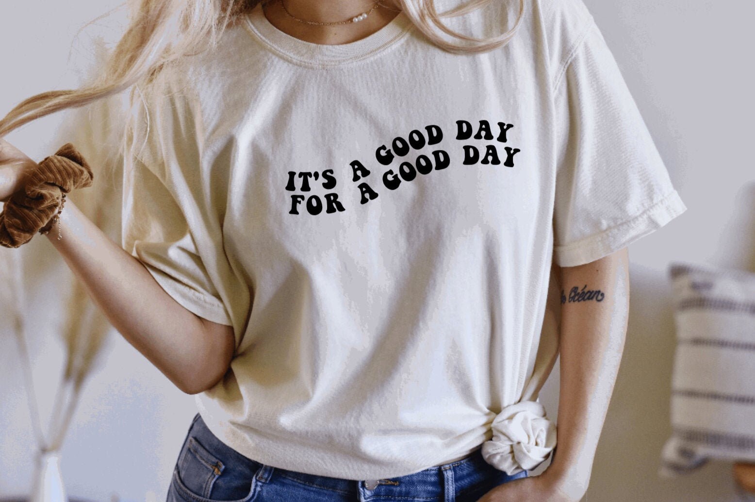 It's a Good Day to Have a Good Day Crew Neck, Comfort Colors Crew…