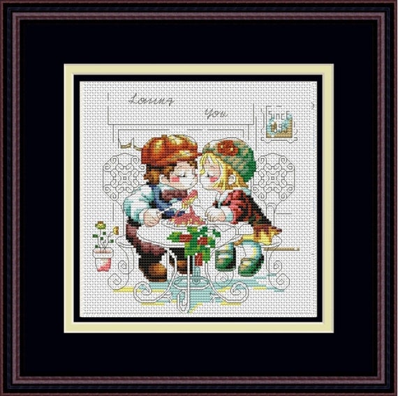 DIY Stickerei Anfänger QENSPE Kreuzstich Set 6-tlg Produktbild-Vorschau 10
