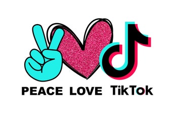 Download Peace Love Tiktok Etsy