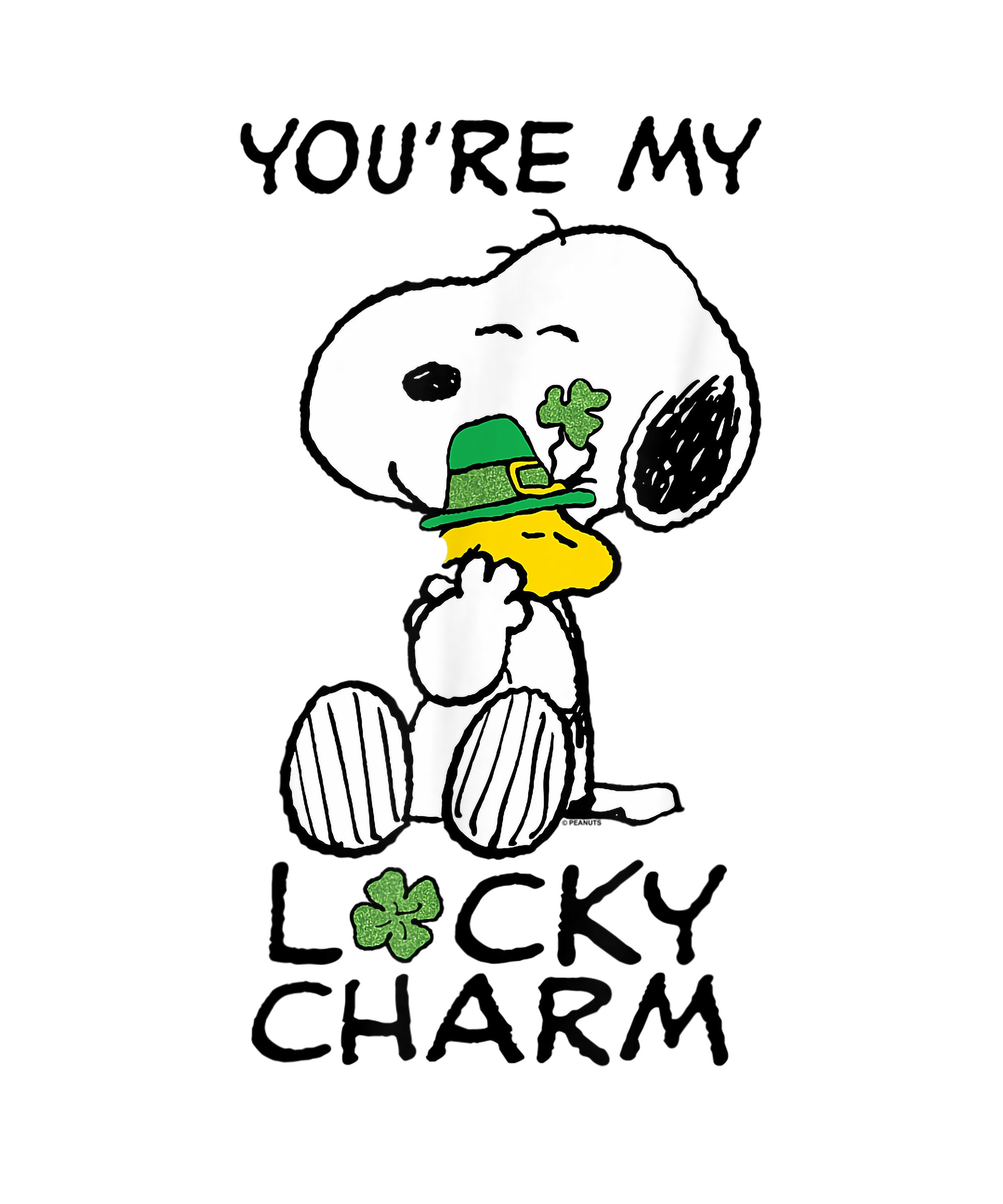St Patrick's Day Snoopy You're My Lucky Charm Etsy Canada