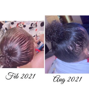 Baby Curling Cream for Curl definition, moisture, cradle cap, and hair growth