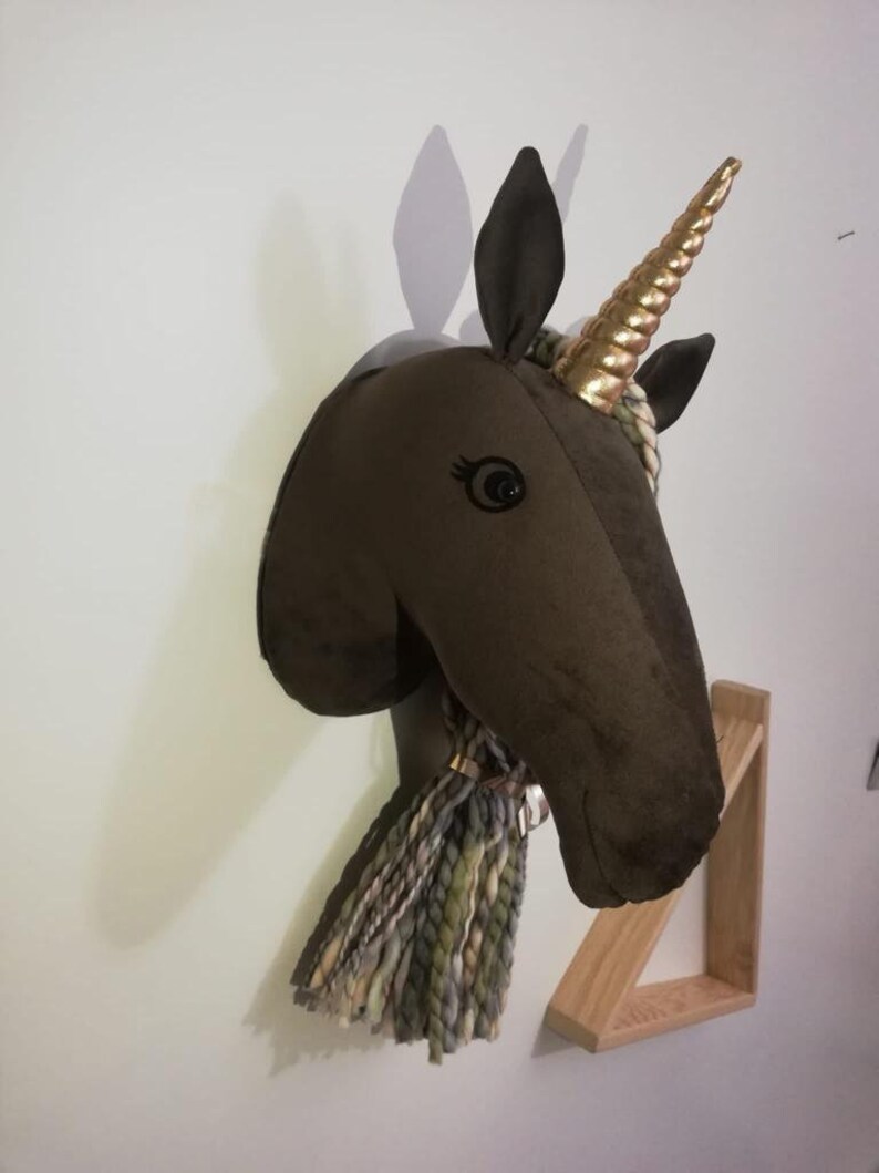 Faux Horse Head Mount Horse Head Wall Decor Horse Head Faux Etsy