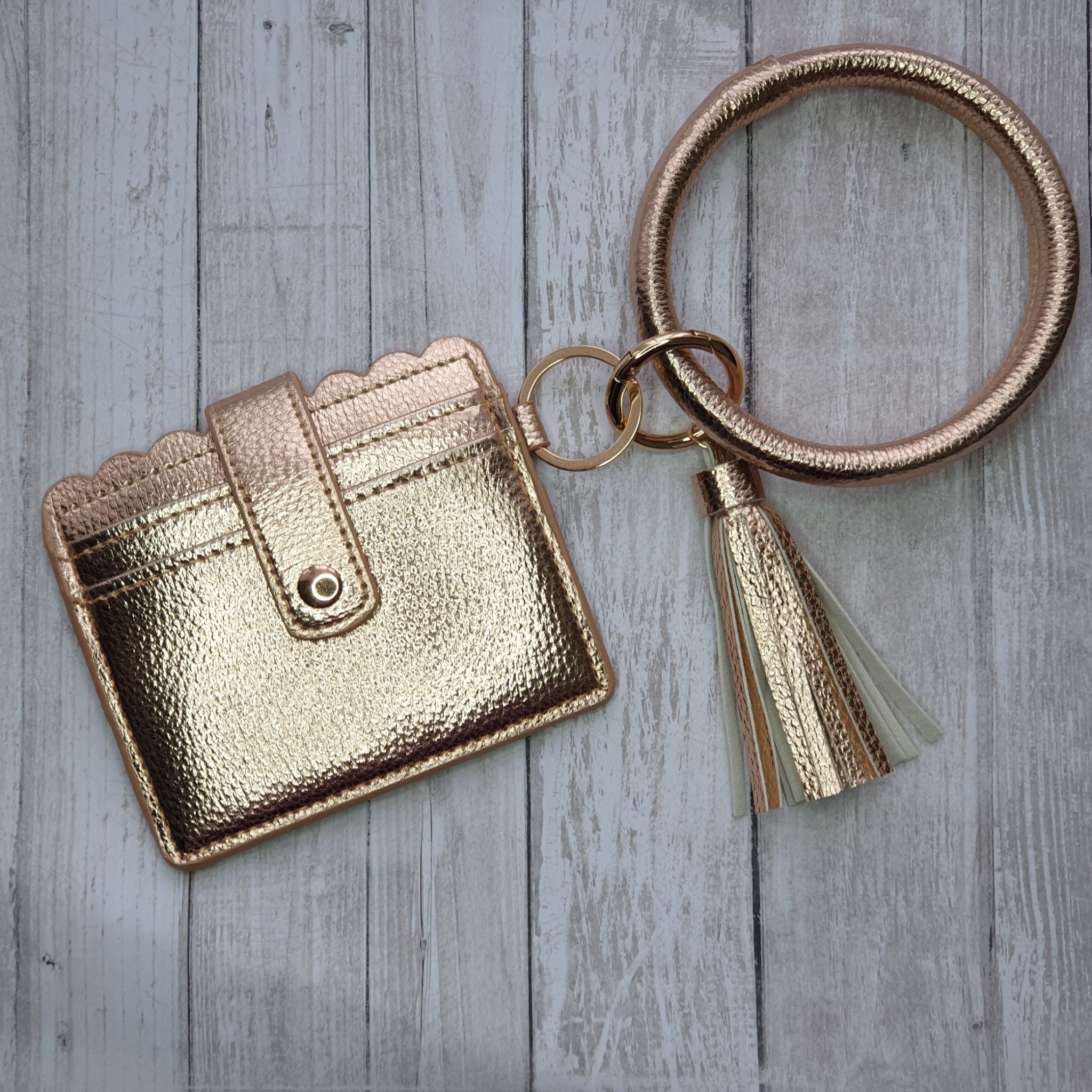 Bangle Bracelet Keychain leather keychains wrist keychains Etsy