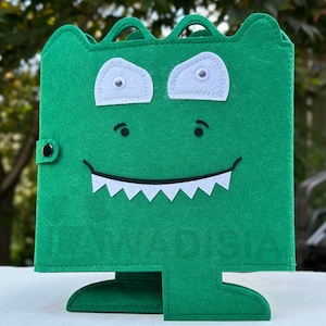 Activity book, Montessori educational Book, preschool toys for kids, quiet book, Christmas Gift, Sale, Toddler, crocodile felt, busy board