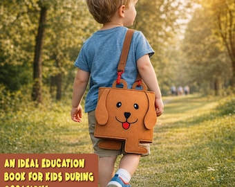 Dachshund Activity Book: Montessori Quiet Book for Toddlers
