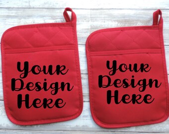 Download Pot Holder Mockup Etsy PSD Mockup Templates