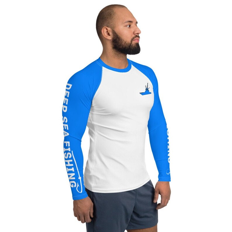 Men's Fishing Rash Guard Rash Guard Mens Fishing Gift Etsy