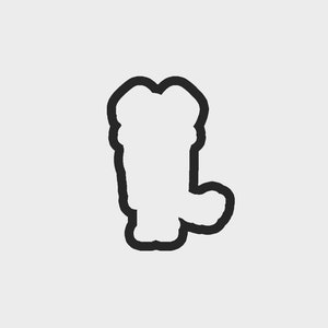 Diy inspiriert Blue Heeler Hund 21 Cookie Cutter .STL-Dateien - 5 Größen | Inspiriert Cookie Cutter Datei | Digitaler Download