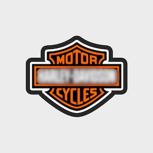 Diy Inspired Orange & Black Skull Motorcycles 01 Cookie Cutter .STL Files - 5 Sizes | Inspired Cookie Cutter File | Digital Download ONLY