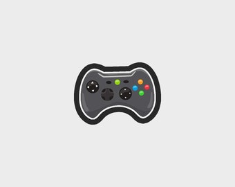 Gamer Controller Cookie Cutter .STL Files: 5 Sizes (Digital Download)