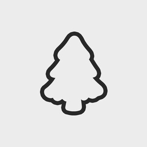 Diy Camping Kids Tree Cookie Cutter .STL Files - 5 Sizes | Camping Kids Cookie Cutter File | Digital Download ONLY
