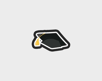 Cortador de galletas de birrete para niños de graduación (archivos STL, 5 tamaños) / Archivo de cortador de galletas de graduación / Descarga digital únicamente