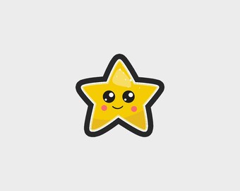 Gamer Star Cookie Cutter .STL Files: Kids DIY (Digital Download)