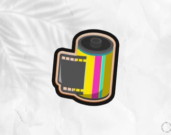 Filmrolle Nostalgie 90er Jahre Ausstechform .STL Datei: DIY Backen (Digitaler Download)