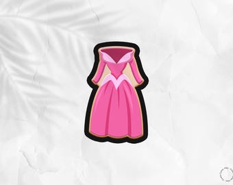 Princess Dress Cookie Cutter .STL File: DIY Baking (Digital Download)