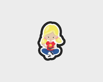 Gamer Girl Cookie Cutter .STL Files: DIY Kids Baking (Digital Download)