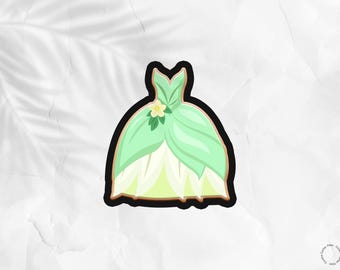 Princess Dress Cookie Cutter .STL File: DIY Baking (Digital Download)