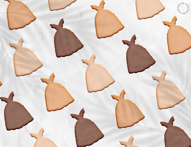 Princess Dress Cookie Cutter .STL File: DIY Baking (Digital Download)