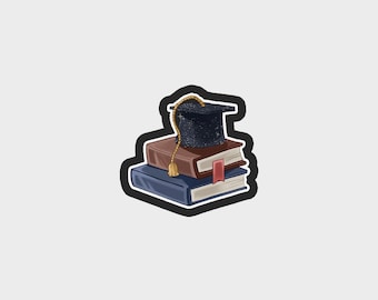 Cortador de galletas de birrete y libros de graduación (DIY) Archivos .STL - 5 tamaños / Archivo de cortador de galletas de graduación / Descarga digital SOLAMENTE