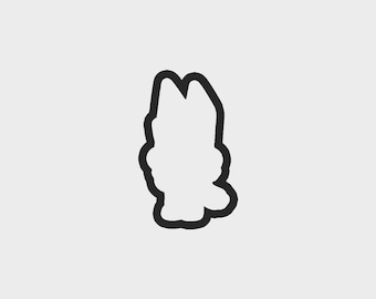 Diy Inspired Blue Heeler Dog 02 Cookie Cutter .STL Files - 5 Sizes | Inspired Cookie Cutter File | Digital Download ONLY
