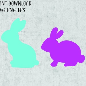 Bunny SVG | Bunnies Svg | Rabbits Svg | Easter Svg | Bunny Clipart | Easter Bunny Svg | Svg-Eps-Png Files | Downloadable Digital Files