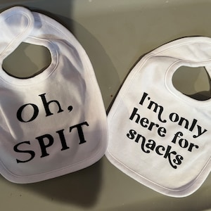 Funny Saying Baby Bibs| Baby Clothes| Baby