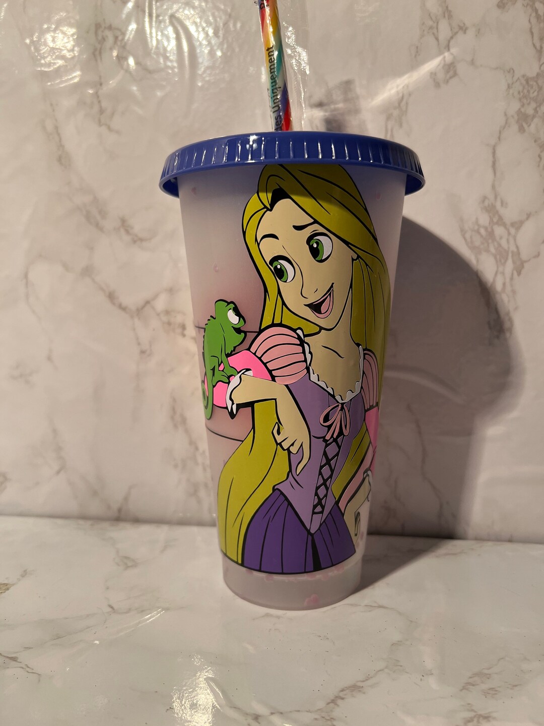 Color Changing Tangled Cold Cup| Princess Cup| 24oz Cold Cup| Princess ...