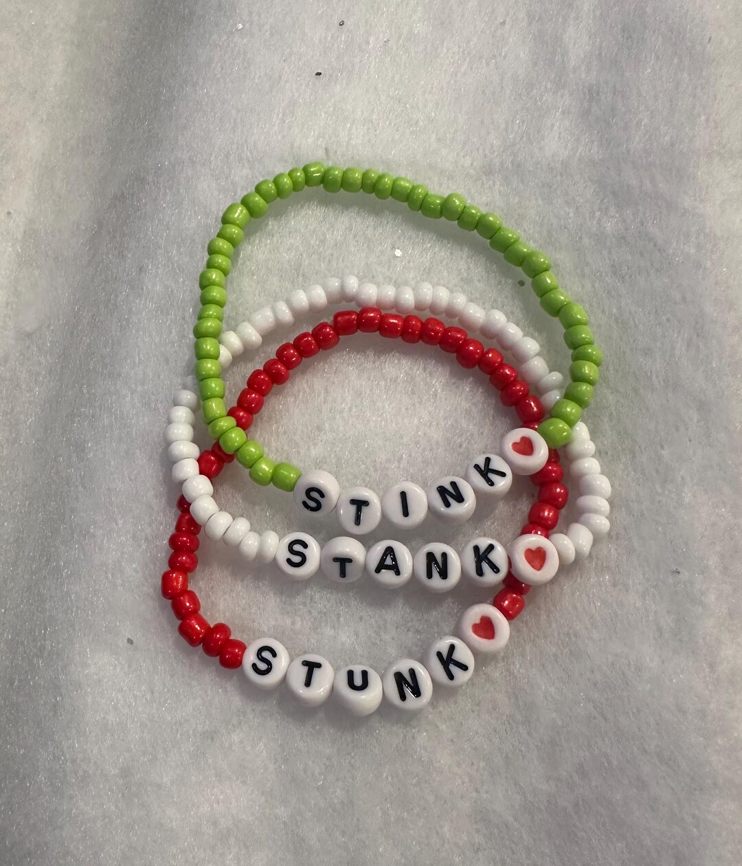 Stick Stack Stunk Stink Stank Stunk Bracelet Stack | Christmas Bracelets | Jewerly ...