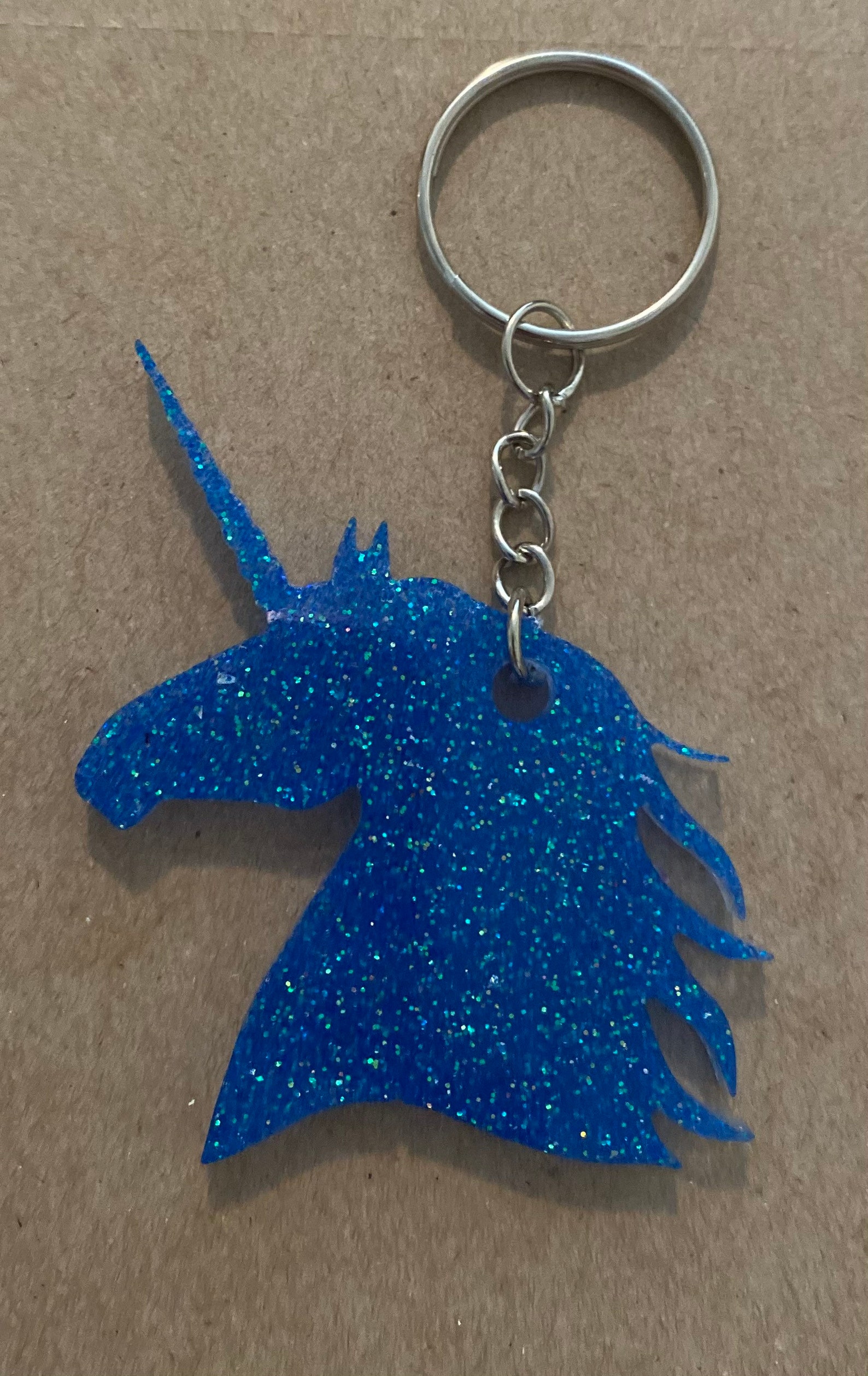 Unicorn Keychain Unicorns Keychains Rainbows Etsy