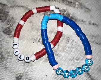 Lilo | Stitch Bracelet| | Jewerly| Dis Gifts | Clay Beads| Ohana