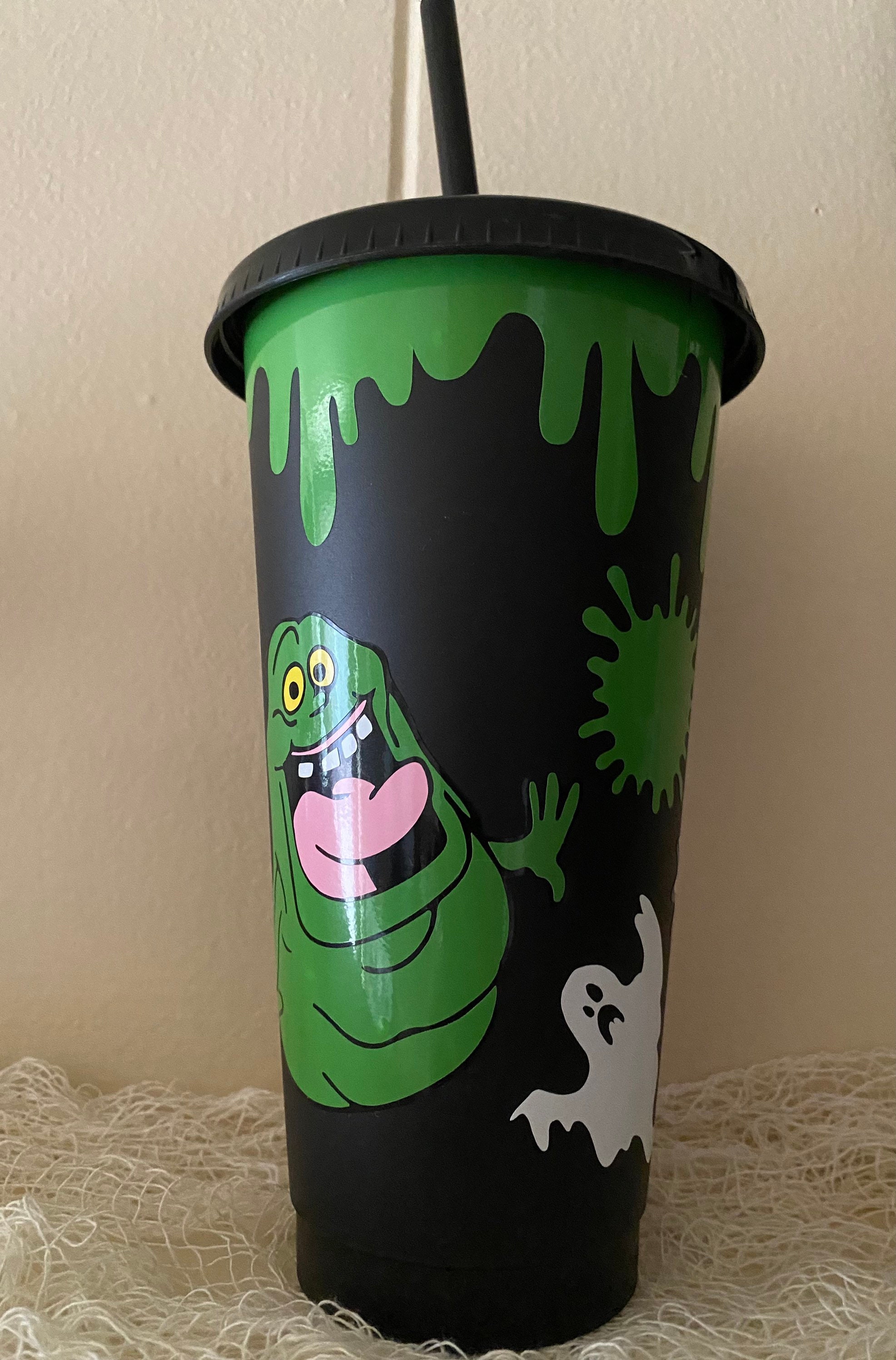 Ghosts Cup Halloween Cold Cups Ghost Halloween Cup 24 Oz Etsy UK