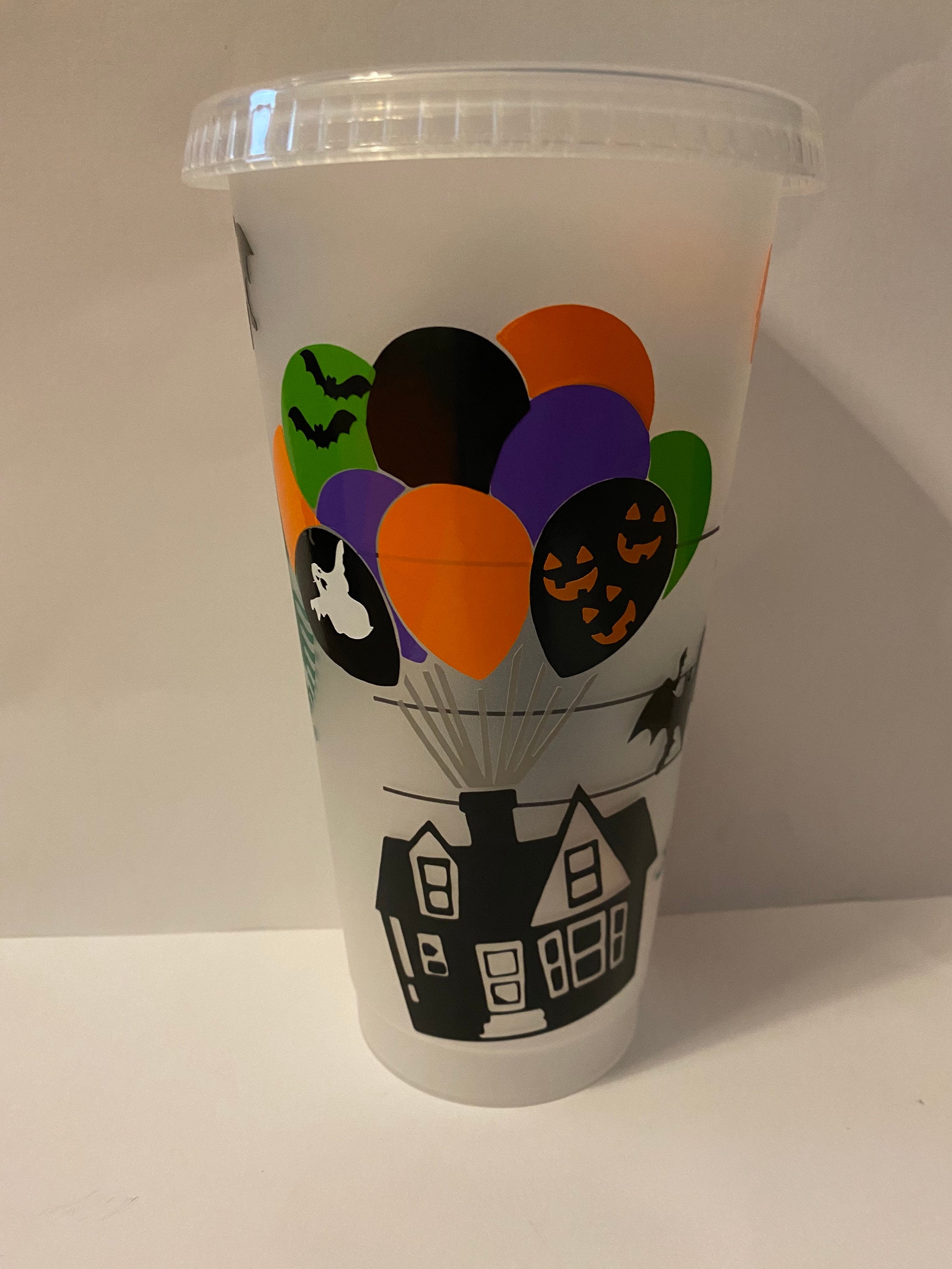 Halloween Themed UP Cup UP Inspired 24oz Cold Cup Etsy