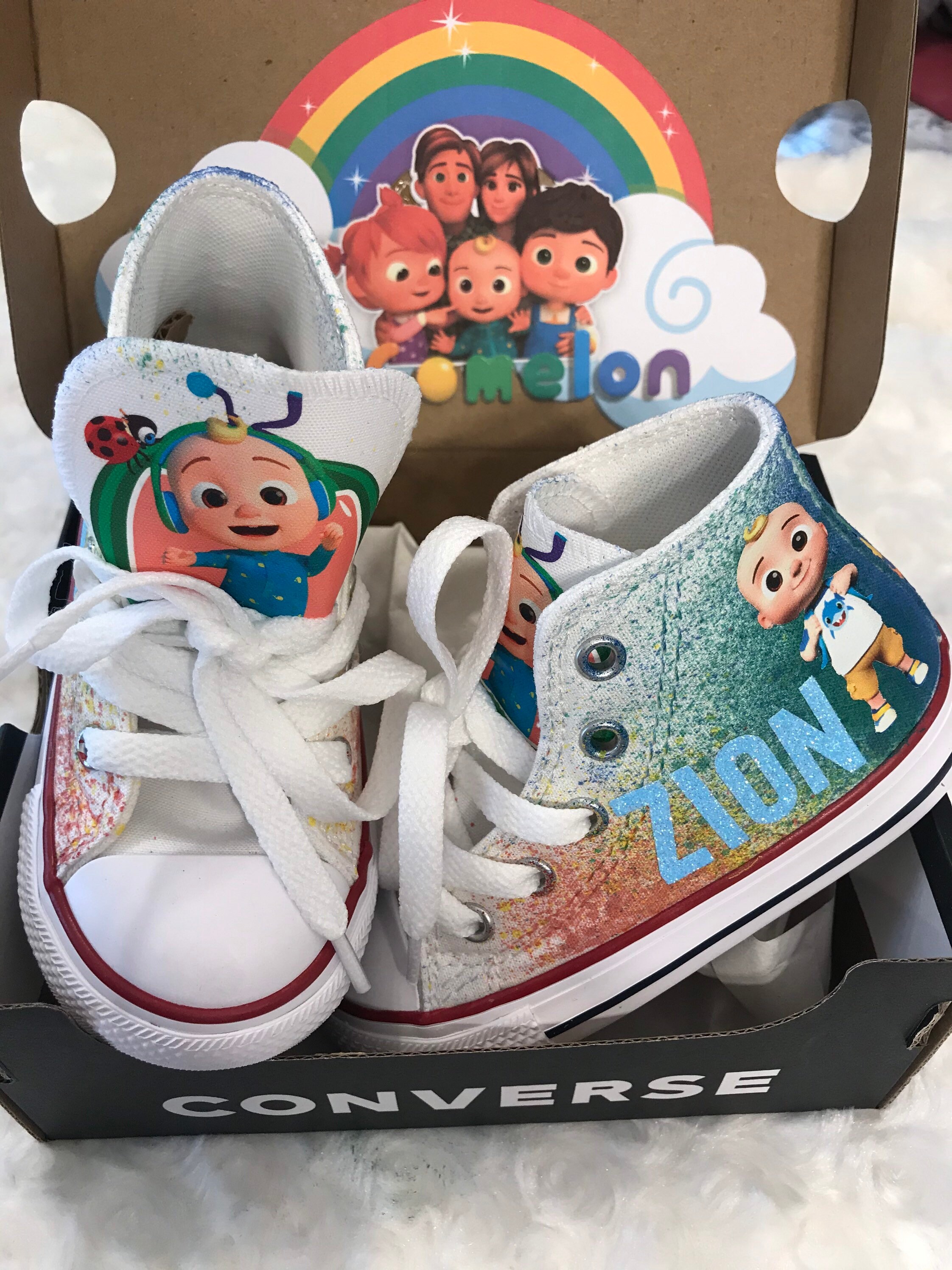 custom cocomelon shoes