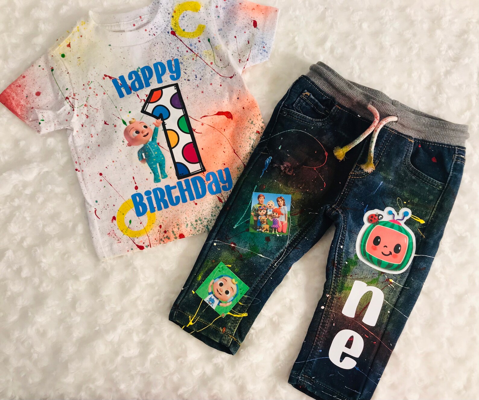 custom cocomelon outfit