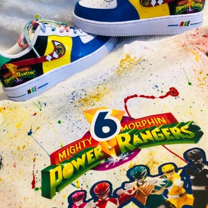 Kids Power Rangers Shoes Etsy