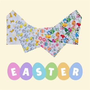 Easter Dog Bandana, Easter Designs, Slips Over the Collar, Sizes S/M/L/XL