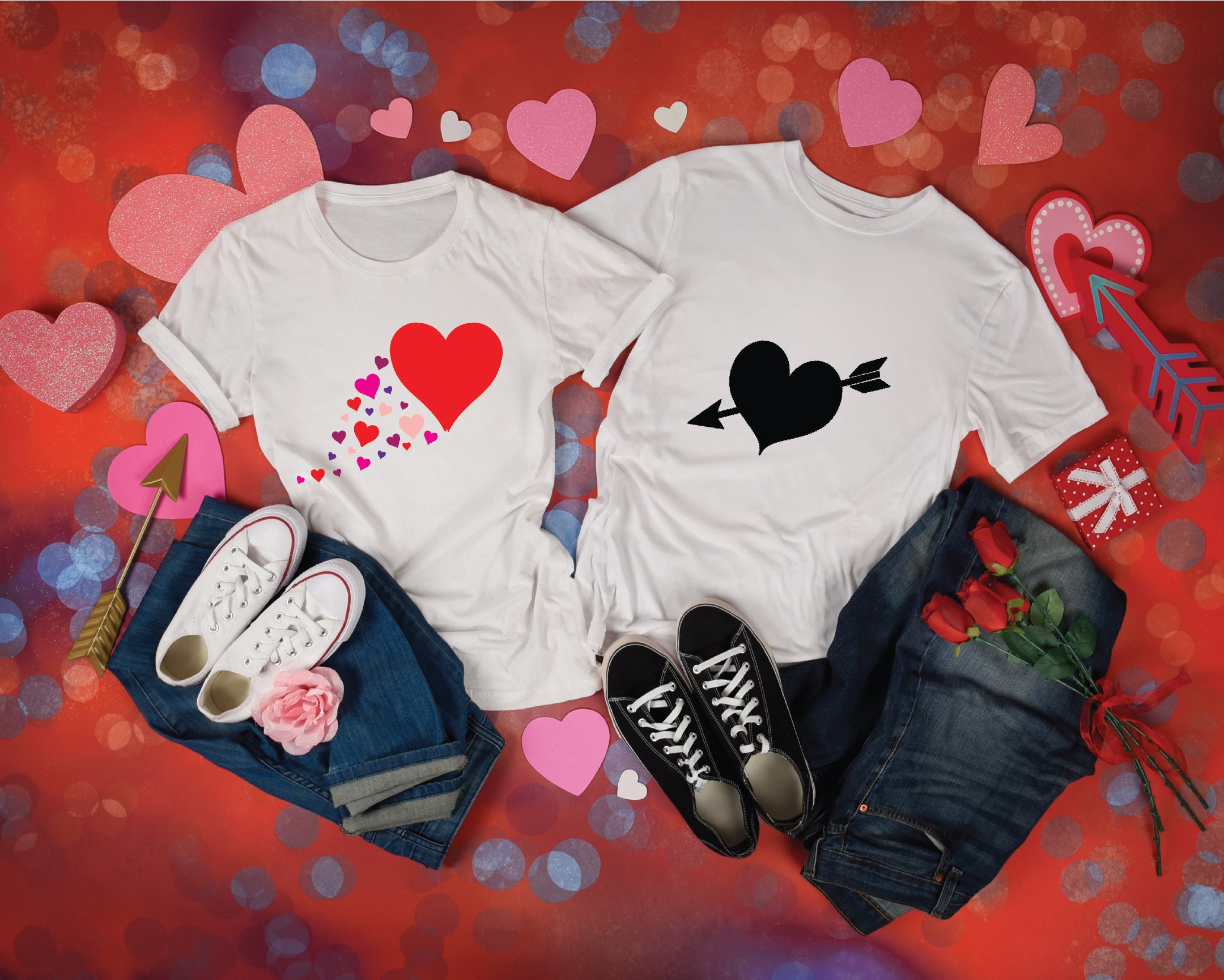 Heart Bundle SVG- Valentine SVG -valentines Bundle - Valentines Day ...