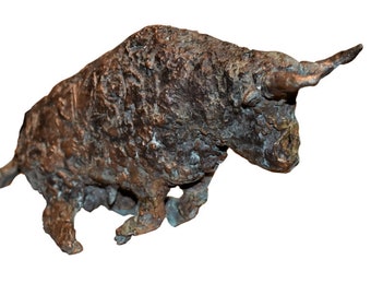 Bronze sculpture for interior decoration - Toro 129-Garcigrande