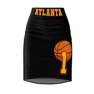 ThatXpression Fashion Home Team Atlanta Women&#39;s Pencil Skirt