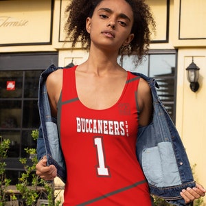 ThatXpression Fashion Buccaneers Swag Themed Racerback Dress